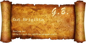 Gut Brigitta névjegykártya